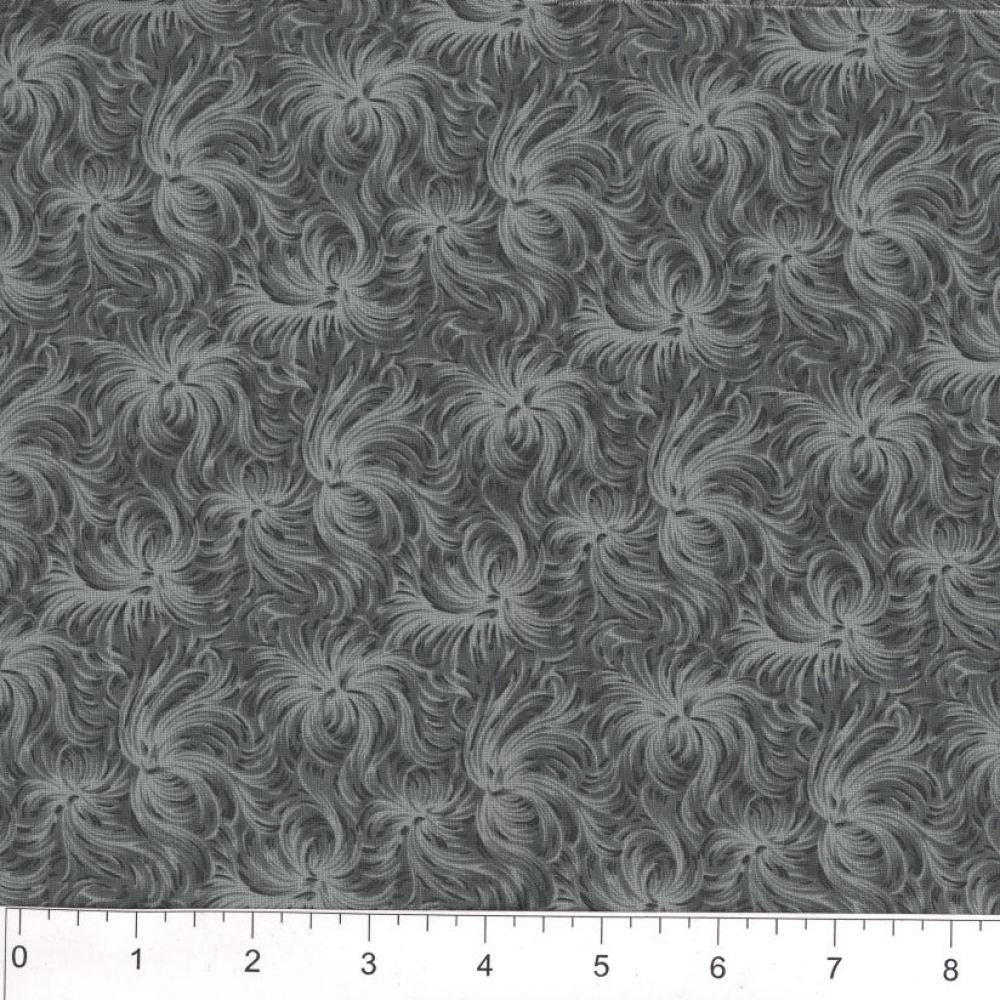 108"-Day Dream-Gray -3 yd Cut -100%-Cotton