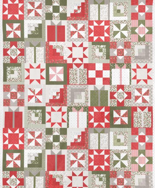 44" - Moda - Cuddle - "Christmas Eve Cuddle - Snow2" - 100% Polyester