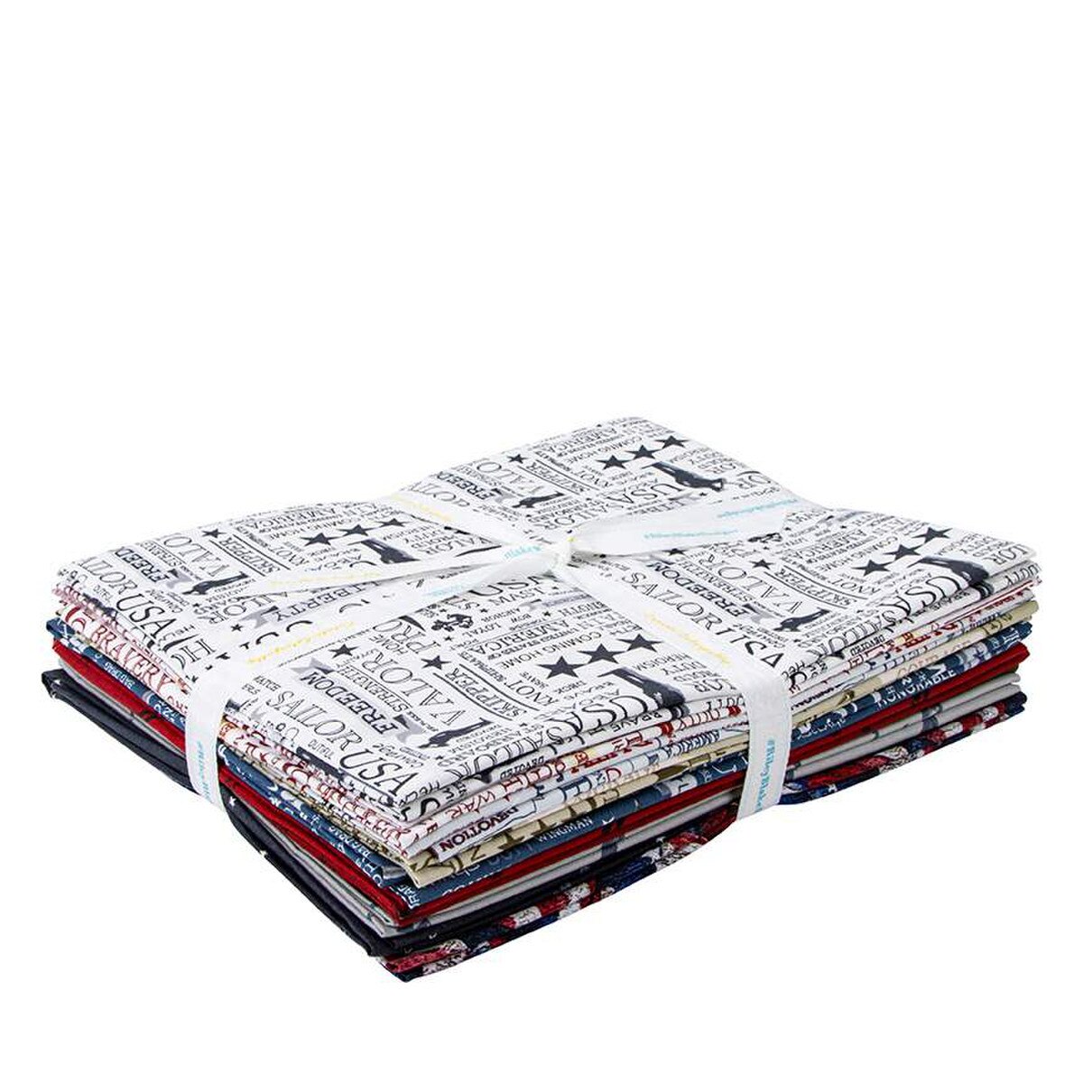 Riley Blake: Coming Home - 1 Yard Bundle in Military Branches Colorway