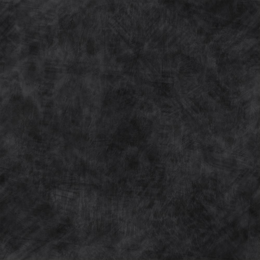 44" - "Grunge Paint - Black" - 100% Cotton