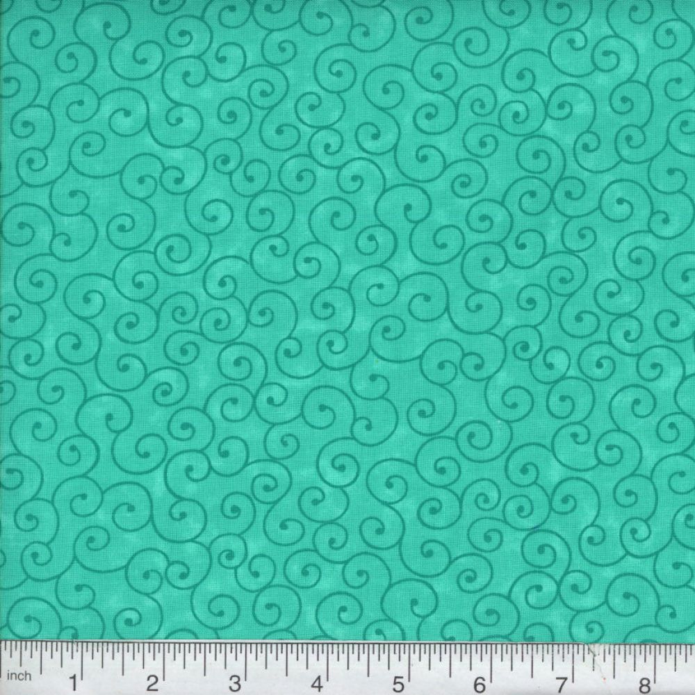 44" -Tilt-a-Whirl - "Carribean" - 100% Cotton