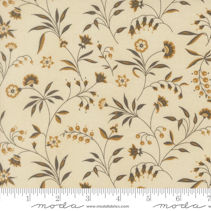 44" - Moda - Magnolia "Ivory" - 100% Cotton