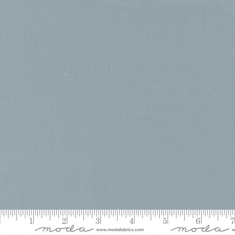 44" - Moda - Bella Solids - "Silver" - 100% Cotton