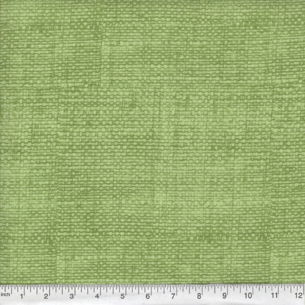 44"-Burlap Print- Olive - 100% Cotton - 100% Cotton