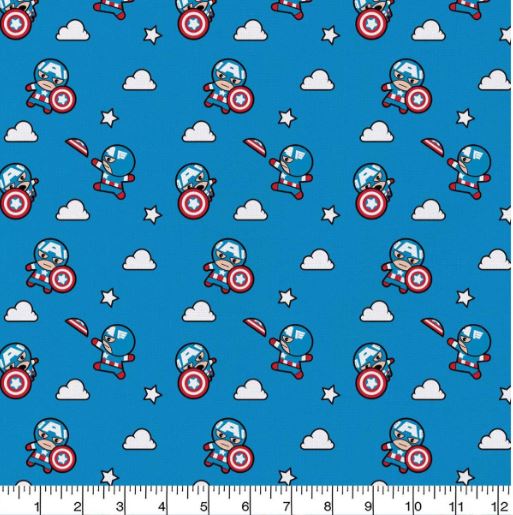 Marvel Bundle Kawaii 4pc Fat Quarters