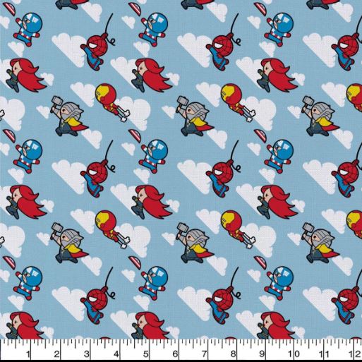 Marvel Precut Yard Daring Kawaii Avenger