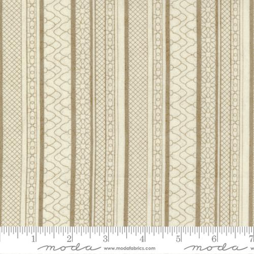 44" - Moda - "Decorum Dignity" - Ecru - 100% Cotton