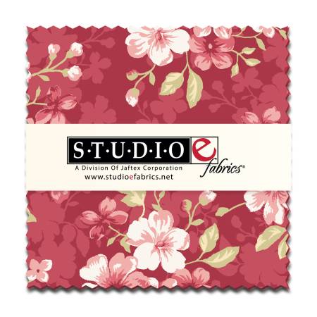 Studio e - Charm Pack - "Elizabeth" - 5"x 5" - 42 pcs