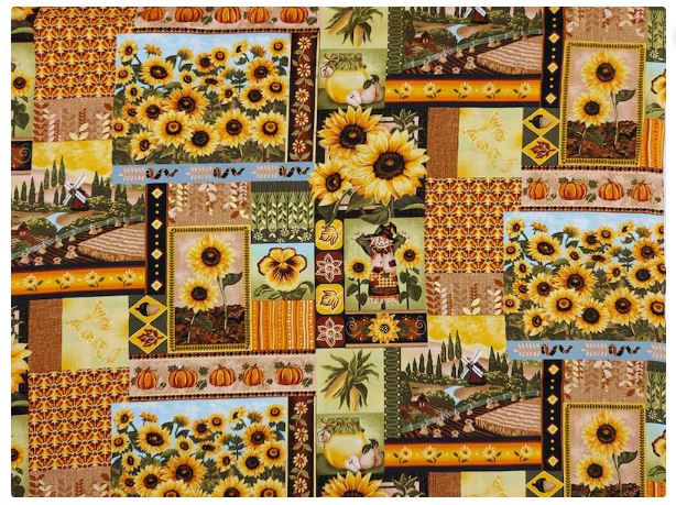 44" - "Golden Harvest" - 100% Cotton