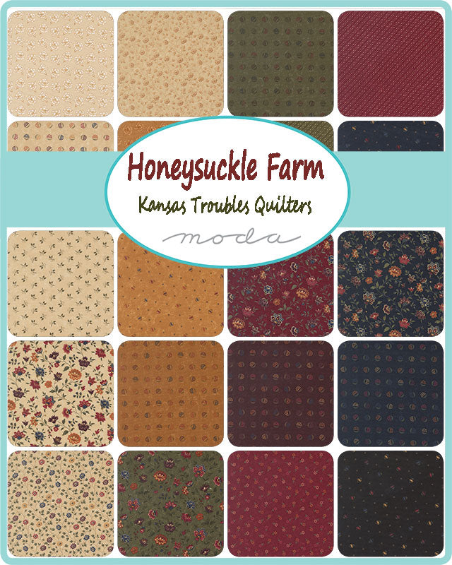 Moda -Layer Cake - "Honeysuckle Farm" - 10"x 10" -42 pcs
