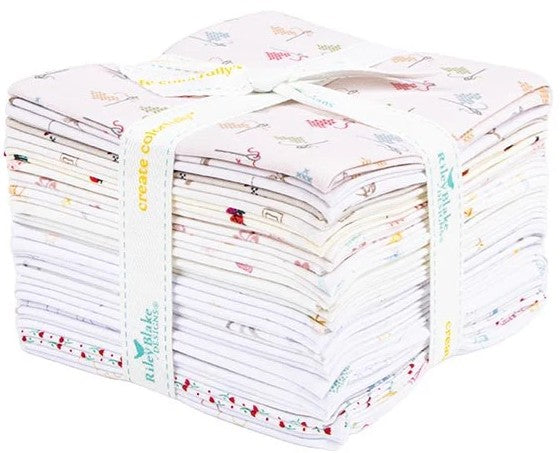 Riley Blake -Fat Quarters - "Hush Hush 5" -18"x21" -21 pcs