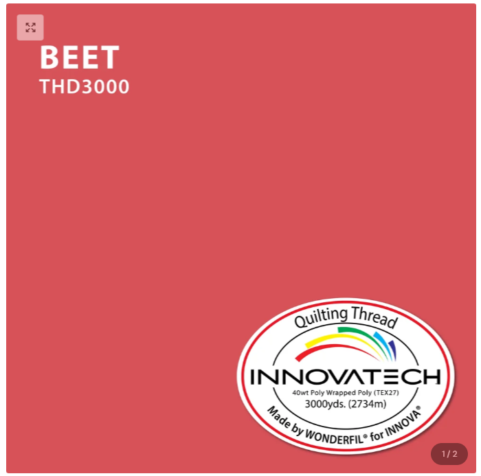 Innovatech Threads - "Beet" THD3000 - 3000yds