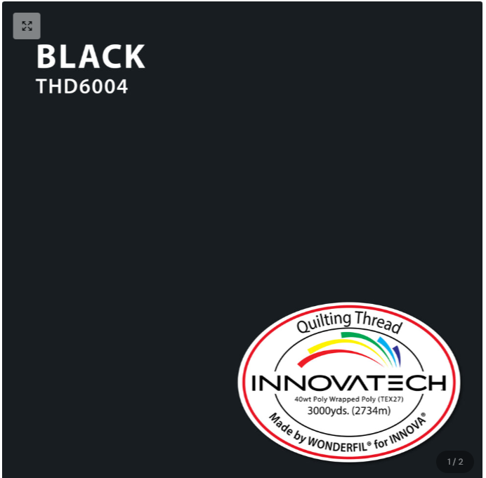 Innovatech Threads - "Black" THD6004 - 6000yds