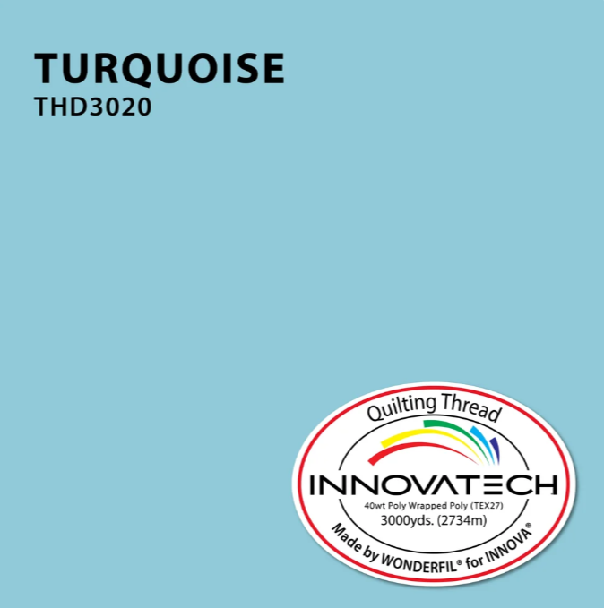 Innovatech Threads - "Turquoise" - THD3020 - 3000yds