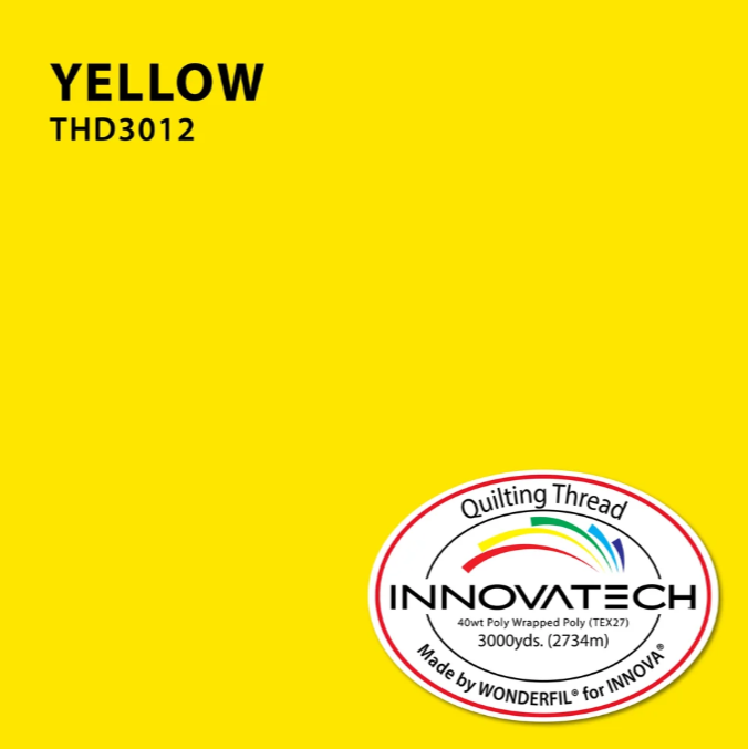 Innovatech Threads - "Yellow" - THD3012 - 3000yds