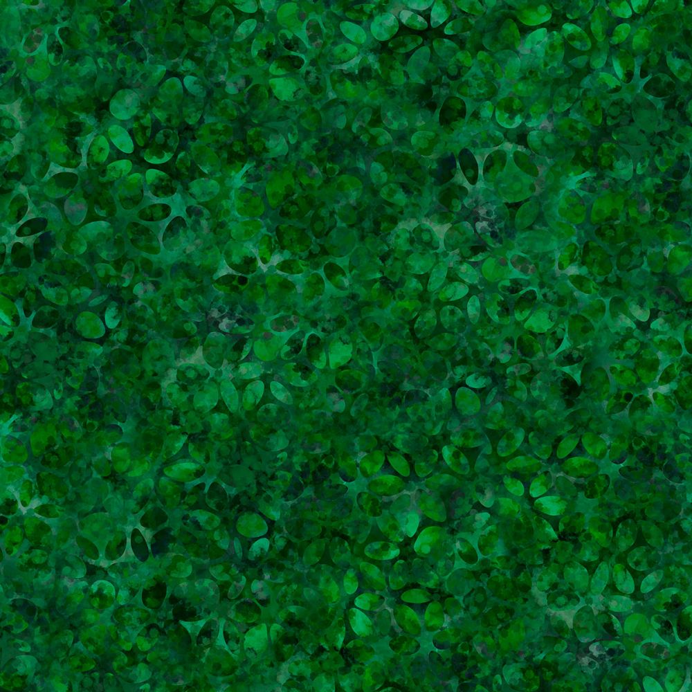 44" - Kaleidoscope "Green" - 100% Cotton