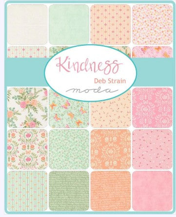 Moda - Fat Quarter Bundle - "Kindness" - 18" x 22" - 27 pcs
