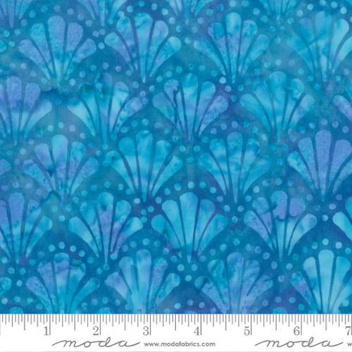 44" - Moda - Mermaid Batiks - "Pool" - 100% Cotton