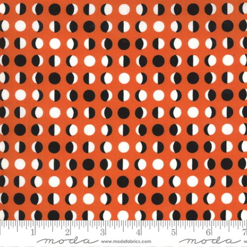44" - Moda - "Midnight Magic 2" - Pumpkin - 100% Cotton