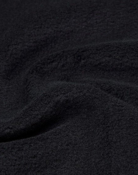 60"- Polartec Hiloft Double Sided Minky - Black - 100% Polyester