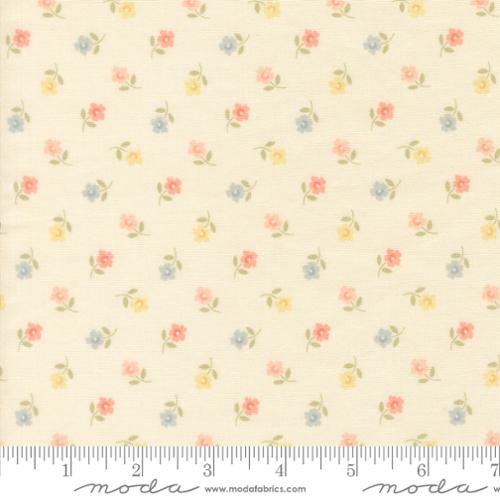 44" - Moda - Handmade Sweetness- "Porcelin" - 100% Cotton