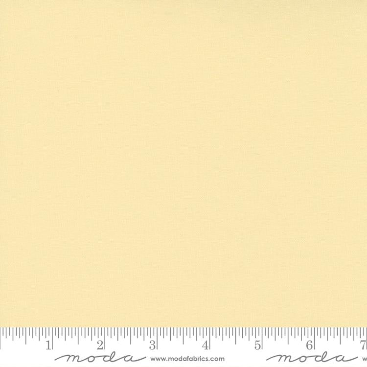 44" - Moda - Bella Solids - "Butter" - 100% Cotton