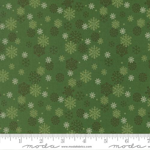 44" - Moda - "Holiday Cheer" Evergreen- 100% Cotton