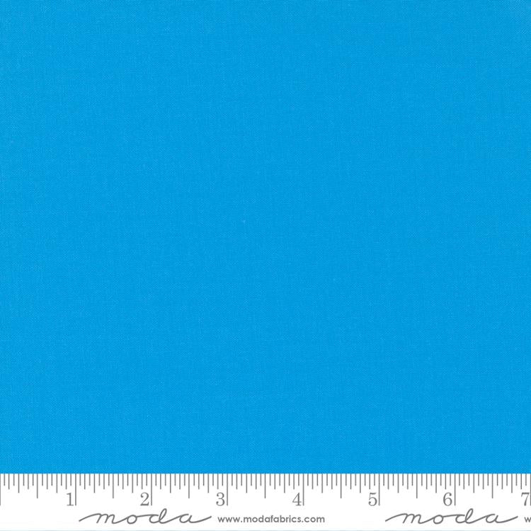 44" - Moda - "Bella Solids - Little Boy Blue" - 100% Cotton