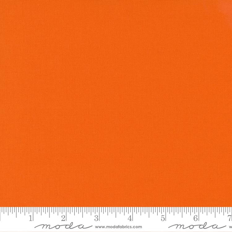 44" - Moda - "Bella Solids - Orange" - 100% Cotton