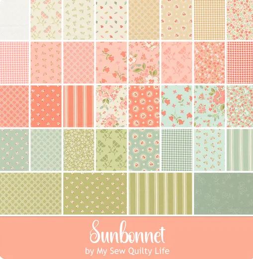 Moda - Jelly Roll - "Sunbonnet" - 2.5"x44" - 40 pcs