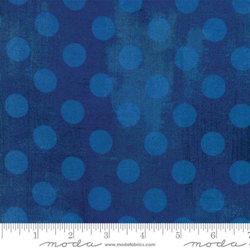 108" - Moda -"Hits the Spot " Cobalt - 100% Cotton