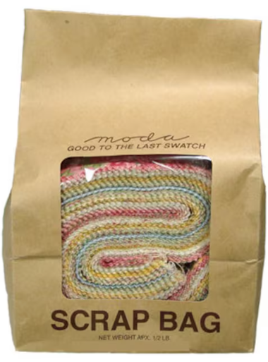 Moda - "Scrap Bag" - 100% Cotton - 1/2 lb.