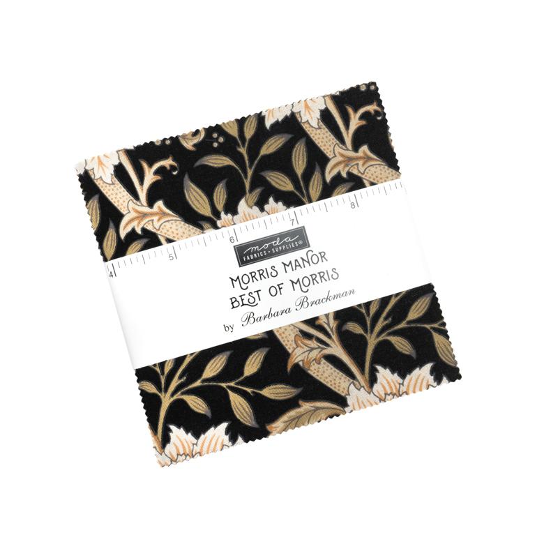 Moda -Charm Pack- "Morris Manor" -5"x 5"-42-pcs-100%-cotton-quilting-fabric