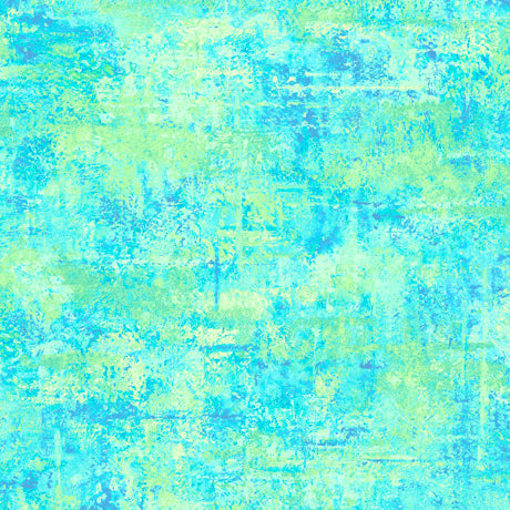 44" - QT Fabrics- Vibe Mottled Blender "Aqua" - 100% Cotton