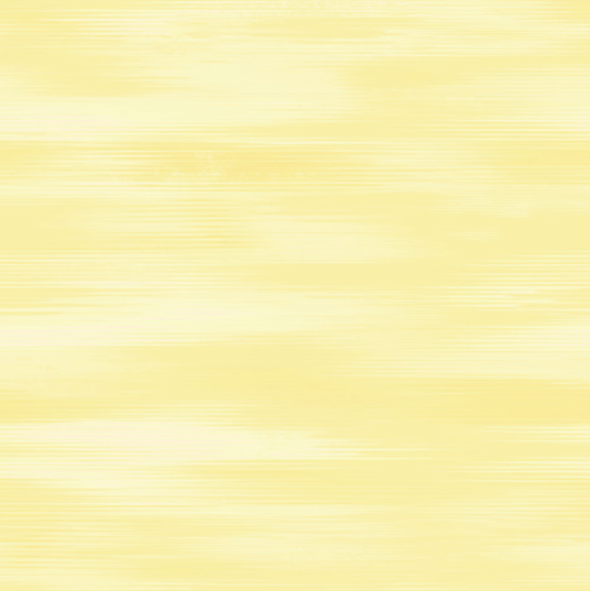 44" - Pastel Wind - Yellow - 100% Cotton