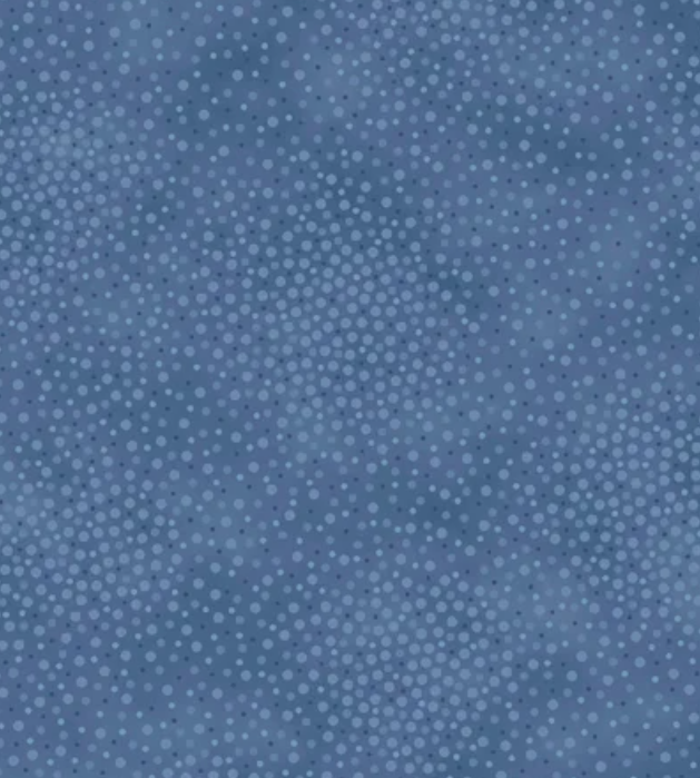 108" - QT Fabrics - Spotsy - Blue - 100% Cotton