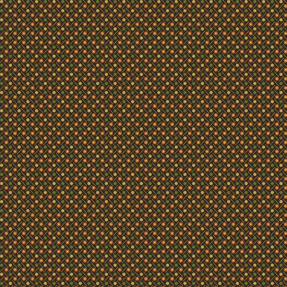 44"-Marcus - "Dot to Dot" - Charcoal- 100% Cotton