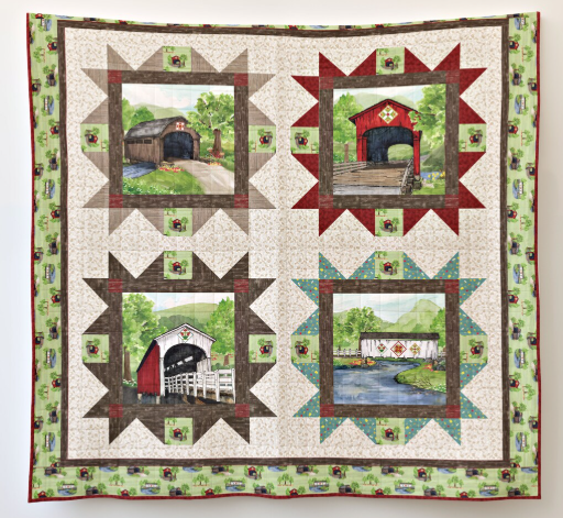 Riley Blake - "Covered Bridges in Spring" Quilt Kitxxxxxxxxxxxxxx