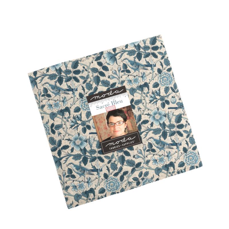 Moda -Layer Cake- "Sacre Bleu" -10"x 10"-42-pcs-100%-cotton-quilting-fabric