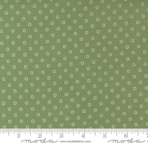 44" - Moda -Nantucket Summer "Grass" - 100% Cotton