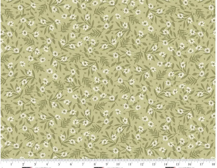44" - Studio e - Layla "Dusty Green" - 100% Cotton