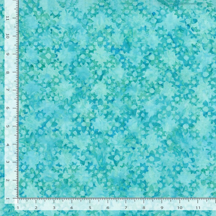 44" - Timeless Treasures - Batik "Flower Grove - Lilac" - 100% Cotton