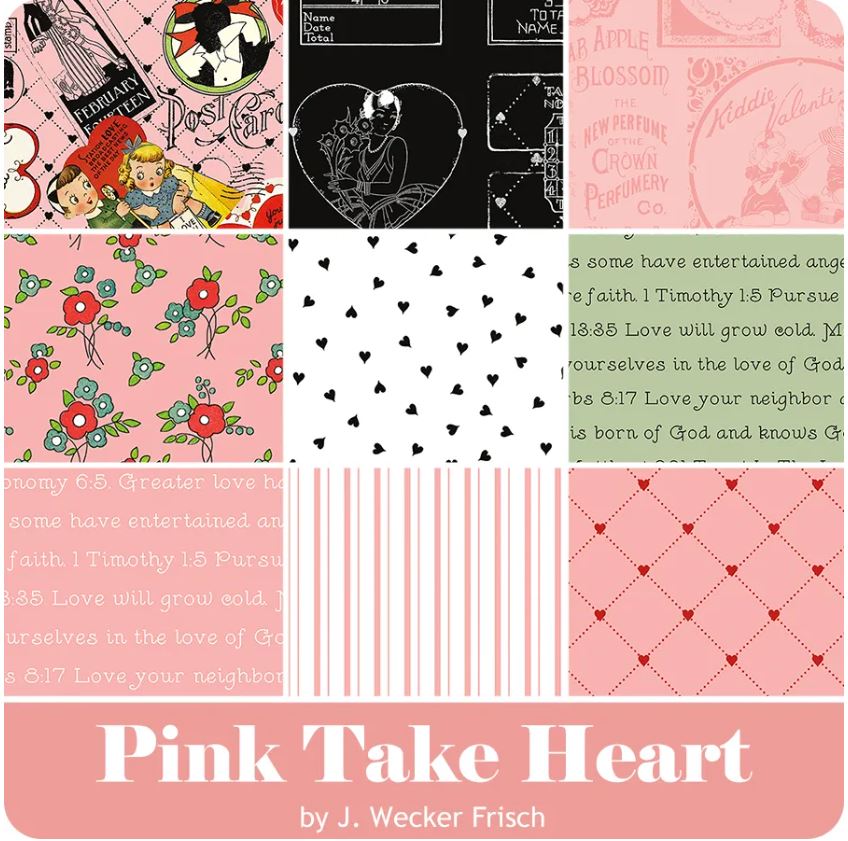 Riley Blake: Take Heart - 1 Yard Bundle