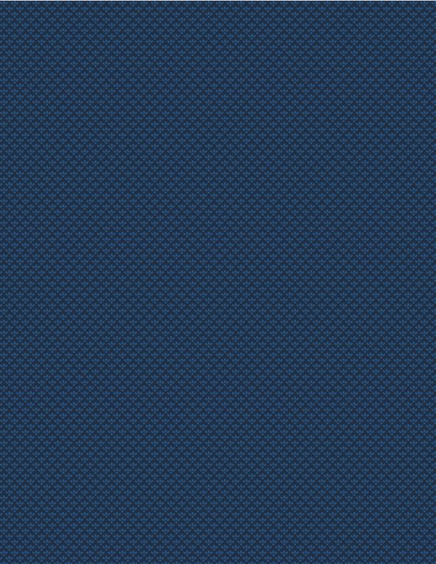 44"- Wilmington Prints "Tiny Baskets" - Navy - 100% Cotton