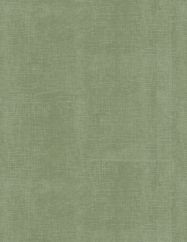 44"-Wilmington Prints - Canvas Texture - Sage 100% Cotton