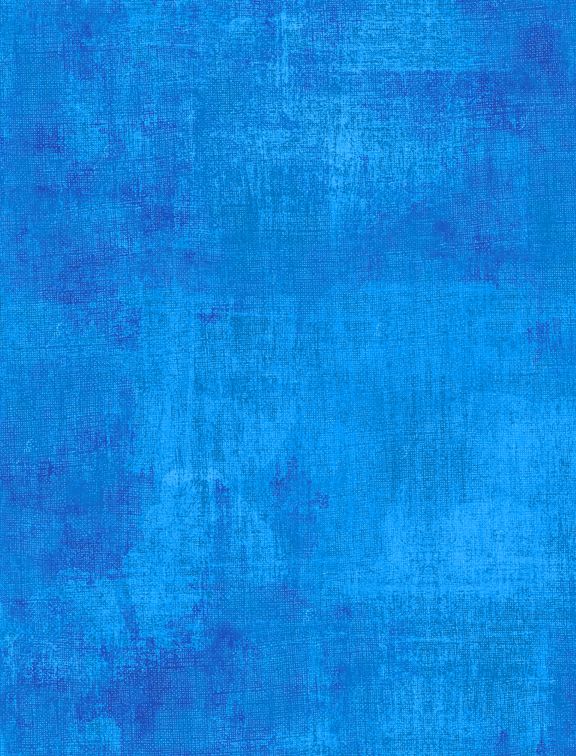 44"-Wilmington Prints - Dry Brush - Paradise Blue- 100% Cotton