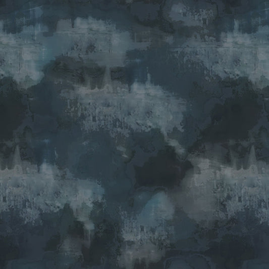 44"  - Windham Fabrics - Winter Whisper-  "Midnight Drift" - 100% Cotton