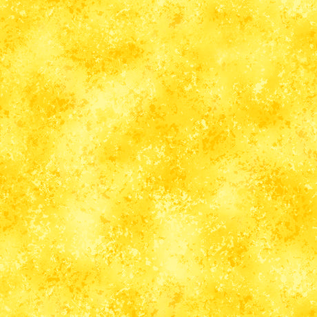 44" - QT Fabrics- Rapture Mottled Blender "Yellow" - 100% Cotton