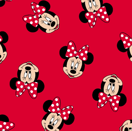 44" -Disney - "Minnie Heads" -100% Cotton
