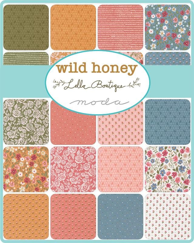 Moda-Charm Pack -Wild Honey-5 x-5 - 42-pcs